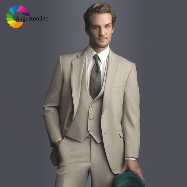 men's suits & blazers beige wedding men tuxedos groom wear slim fit 3 pieces (jacket+pants+vest) prom business blazer costume homm, White;black
men's suits & blazers beige wedding men tuxedos groom wear slim fit 3 pieces (jacket+pants+vest) prom business blazer costume homm, White;black