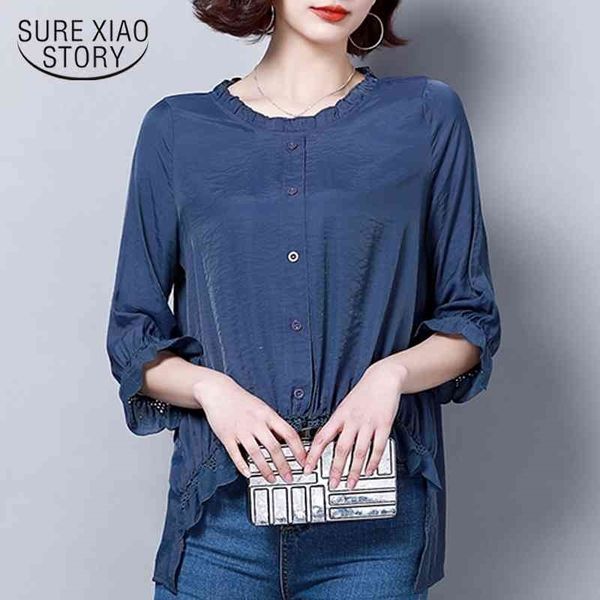 blusas mujer de moda fashion woman chiffon shirt plus size women blouse 2204 50 210415, White
blusas mujer de moda fashion woman chiffon shirt plus size women blouse 2204 50 210415, White