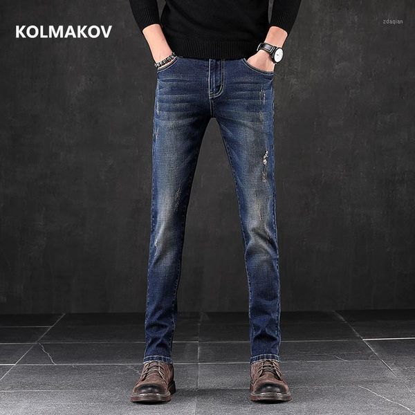 arrival four seasons jeans men elasticity men's male cotton pencil pants,size 28-36 n032, Blue
arrival four seasons jeans men elasticity men's male cotton pencil pants,size 28-36 n032, Blue