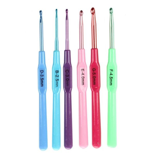 hair accessories plastic handle crochet hooks knit needles weave craft - random color
hair accessories plastic handle crochet hooks knit needles weave craft - random color
