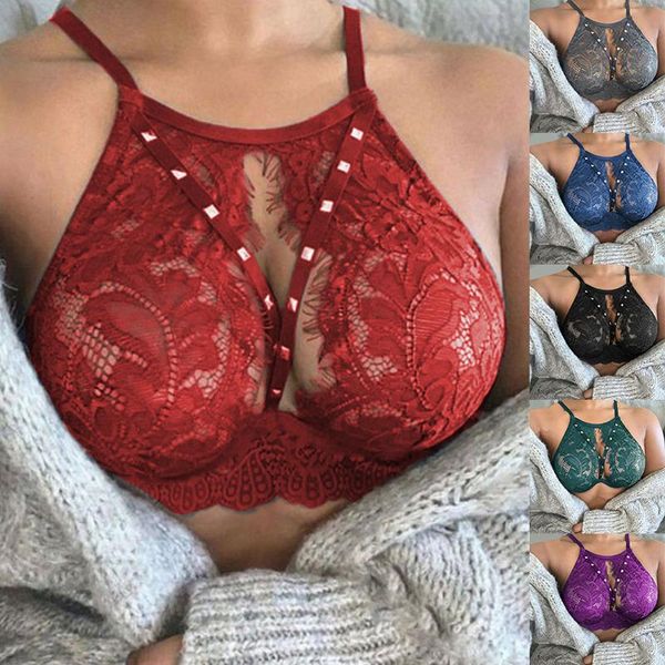 bras exotic tank women's solid color hollow lace lingerie women intimate underwear vest female add pad, Red;black
bras exotic tank women's solid color hollow lace lingerie women intimate underwear vest female add pad, Red;black