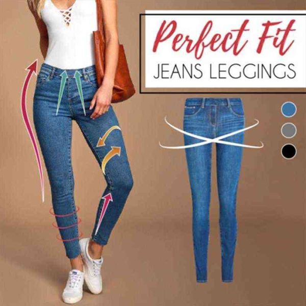 fake denim jeans womens legging push up high waist slim stretch pencil pants skinny elastic trousers plus size ladies jeggings, Black
fake denim jeans womens legging push up high waist slim stretch pencil pants skinny elastic trousers plus size ladies jeggings, Black