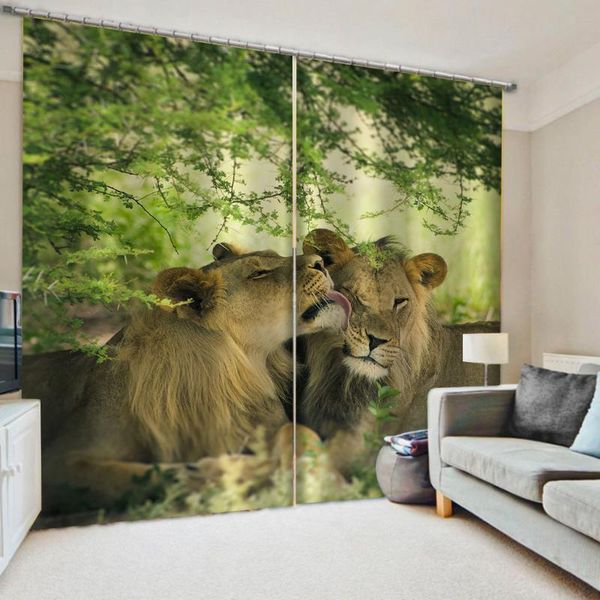 customized size luxury blackout 3d window curtains animal lion stereoscopic curtain & drapes 
customized size luxury blackout 3d window curtains animal lion stereoscopic curtain & drapes