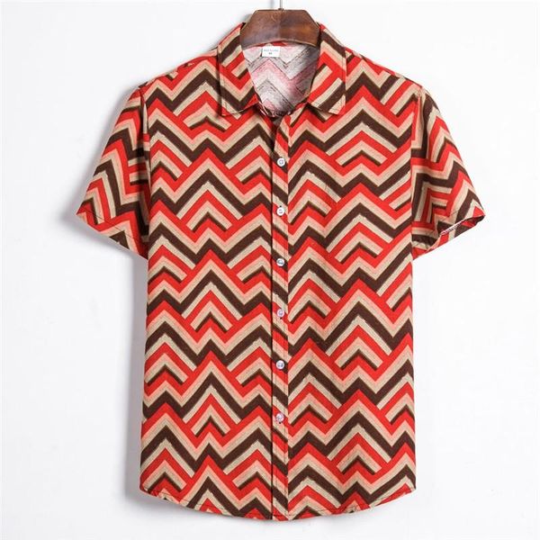 men's casual shirts mens shirt hawaiian print short sleeve streetwear ethnic cotton linen blouse camisa social masculina, White;black
men's casual shirts mens shirt hawaiian print short sleeve streetwear ethnic cotton linen blouse camisa social masculina, White;black