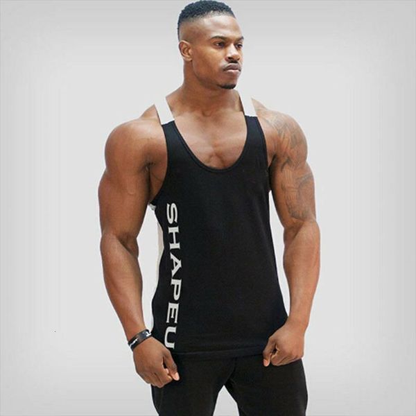 fashion trend gym men bodybuilding muscle stringer athletic fittness clothes summer sleeveless loose exercise tanks, White;black
fashion trend gym men bodybuilding muscle stringer athletic fittness clothes summer sleeveless loose exercise tanks, White;black
