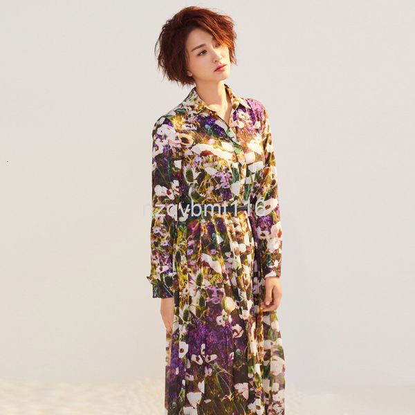 casual dresses temperament spring and summer women's wear li xiaoran's same style lapel long sleeve printed lace up medium dress, Black;gray
casual dresses temperament spring and summer women's wear li xiaoran's same style lapel long sleeve printed lace up medium dress, Black;gray