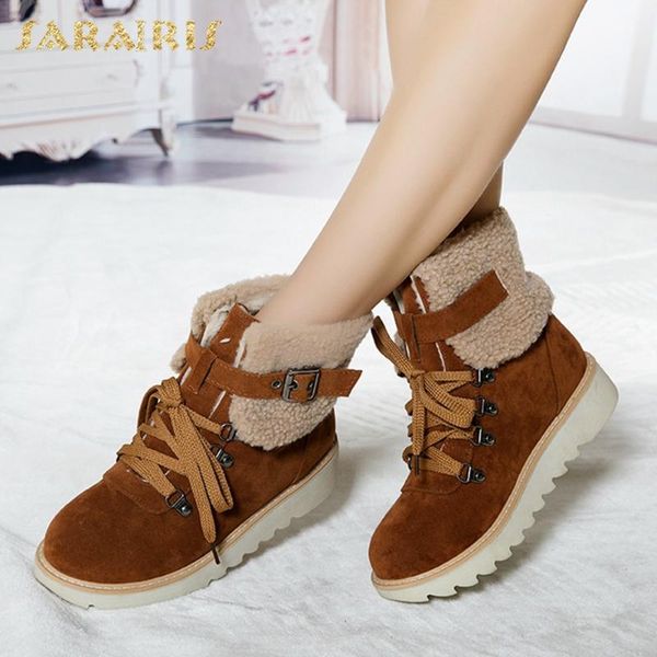 boots sarairis 2021 arrivals big size 43 add fur warm winter woman shoes shoelace platform comfortable ankle female, Black
boots sarairis 2021 arrivals big size 43 add fur warm winter woman shoes shoelace platform comfortable ankle female, Black