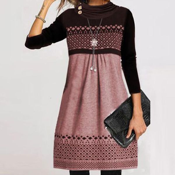 casual dresses women elegant patchwork print party dress ladies o-neck long sleeve mini autumn winter loose a-line vestido, Black;gray
casual dresses women elegant patchwork print party dress ladies o-neck long sleeve mini autumn winter loose a-line vestido, Black;gray