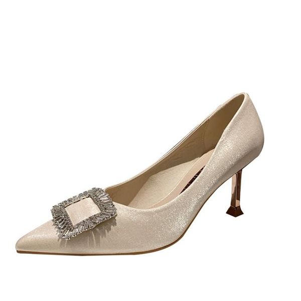 dress shoes autumn high-heeled shallow mouth pointed stiletto single fashion rhinestone satin women, Black
dress shoes autumn high-heeled shallow mouth pointed stiletto single fashion rhinestone satin women, Black