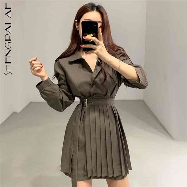 shengpala eelegant lapel single breasted long sleeve shirt and high waist pleated mini skirt two piece sets for women in spring 210427, White
shengpala eelegant lapel single breasted long sleeve shirt and high waist pleated mini skirt two piece sets for women in spring 210427, White