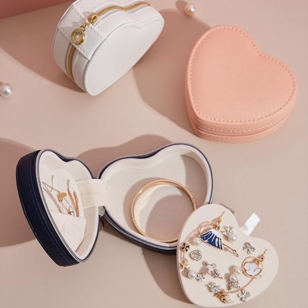 Jewelry Pouches, Bags Organizer Display Travel Case Boxes Love Shaped PU Earring Necklace Ring Holder Zipper Small, Pink;blue
Jewelry Pouches, Bags Organizer Display Travel Case Boxes Love Shaped PU Earring Necklace Ring Holder Zipper Small, Pink;blue