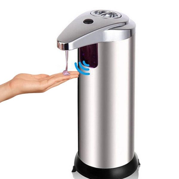 280ml stainless steel automatic soap dispenser shower hands-infrared sensor foaming machine hand washer holder liquid
280ml stainless steel automatic soap dispenser shower hands-infrared sensor foaming machine hand washer holder liquid