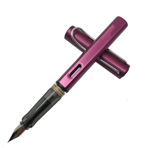 1pc charming purple red fountain pen with 0.38mm 0.5mm nib luxury metal inking pens for writing business gifts
1pc charming purple red fountain pen with 0.38mm 0.5mm nib luxury metal inking pens for writing business gifts