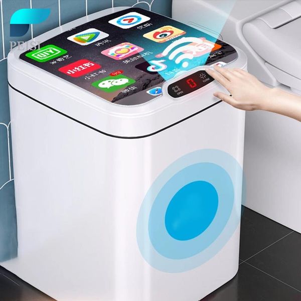 waste bins peisi smart induction trash can automatic wastebin in the toilet bathroom electric type touch bin paper basket
waste bins peisi smart induction trash can automatic wastebin in the toilet bathroom electric type touch bin paper basket