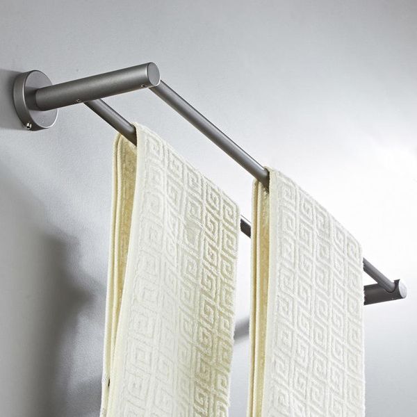 towel racks 50cm copper bathroom wall gray simple round base hardware pendant double rack
towel racks 50cm copper bathroom wall gray simple round base hardware pendant double rack