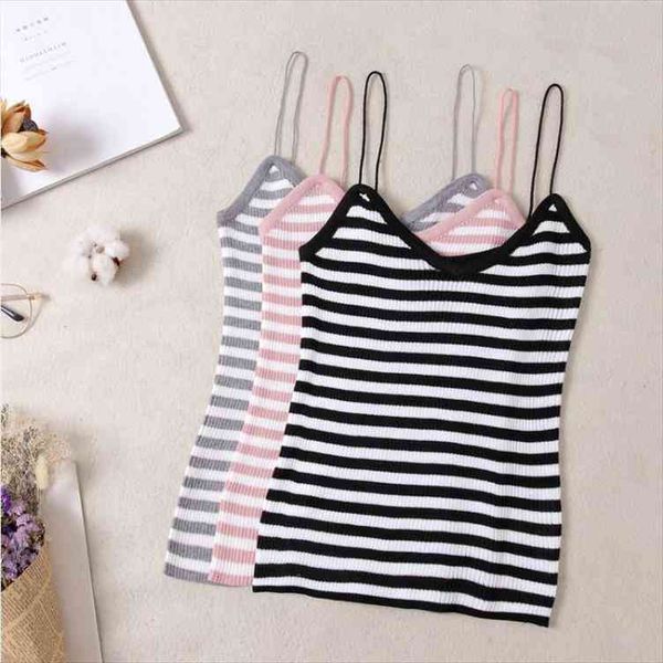 knitted spaghetti strap women tank stretch cropped striped knit camisole wdc4755, White
knitted spaghetti strap women tank stretch cropped striped knit camisole wdc4755, White
