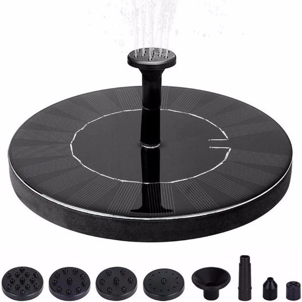 garden decorations solar pump standing floating bird bath water pumps for fountain decor 2021 #33