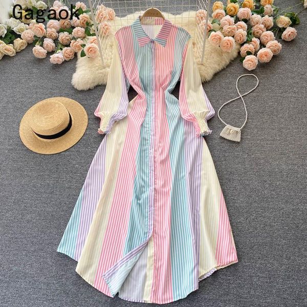 casual dresses gagaok women 2021 spring autumn lapel high street patchwork ankle-length fashion harajuku chic wild vestidos, Black;gray
casual dresses gagaok women 2021 spring autumn lapel high street patchwork ankle-length fashion harajuku chic wild vestidos, Black;gray