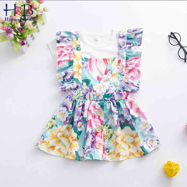 summer girls kids clothing toddler short sleeve shirt+ flower dress suit 2pcs children clothes sets 210611, White
summer girls kids clothing toddler short sleeve shirt+ flower dress suit 2pcs children clothes sets 210611, White