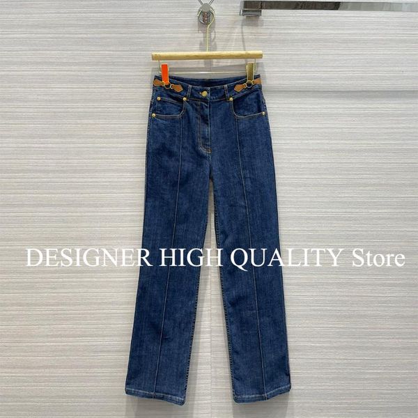 women's jeans fashion designer women metal buckle high waist blue denim wide leg pants retro streetwear
women's jeans fashion designer women metal buckle high waist blue denim wide leg pants retro streetwear