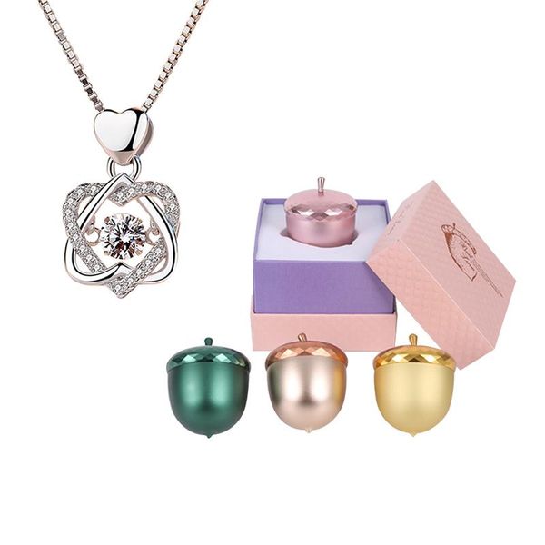 party favor creative love necklace set with simulation hazelnut gift box metal pink wedding favors souvenirs girlfriend ideas
party favor creative love necklace set with simulation hazelnut gift box metal pink wedding favors souvenirs girlfriend ideas
