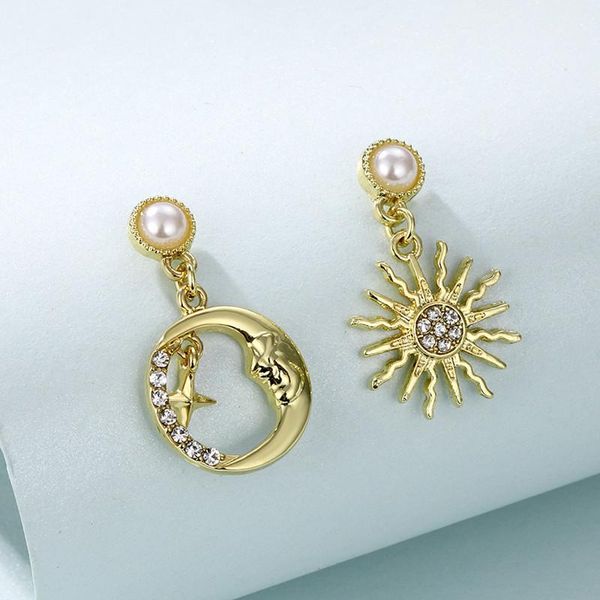 dangle & chandelier 1 pair fashion star moon imitation pearl earrings for women sweet asymmetrical drop party jewelry gifts, Silver
dangle & chandelier 1 pair fashion star moon imitation pearl earrings for women sweet asymmetrical drop party jewelry gifts, Silver
