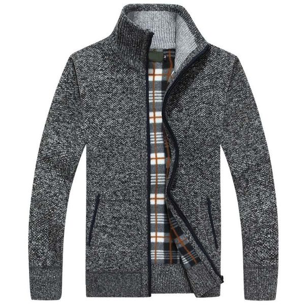 men's sweaters 2021 autumn winter men sweater warm cashmere wool zipper cardigan coat dress casual knitwear male clothes, White;black
men's sweaters 2021 autumn winter men sweater warm cashmere wool zipper cardigan coat dress casual knitwear male clothes, White;black