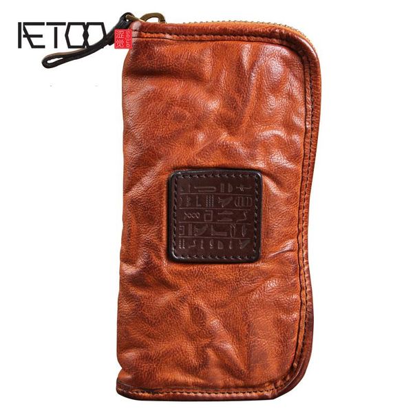wallets luxury genuine leather men's wallet vintage long cash purse zipper natural cowskin male clutch bag id card holder, Red;black
wallets luxury genuine leather men's wallet vintage long cash purse zipper natural cowskin male clutch bag id card holder, Red;black