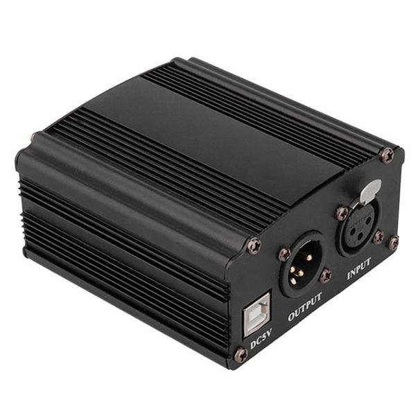 sound cards phantom power supply, usb large diaphragm condenser microphone, general card 48v supply