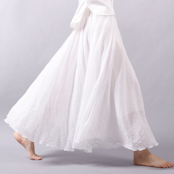 casual dresses women summer skirt linen cotton vintage long skirts elastic waist pleated maxi beige white boho faldas lpun, Black;gray
casual dresses women summer skirt linen cotton vintage long skirts elastic waist pleated maxi beige white boho faldas lpun, Black;gray