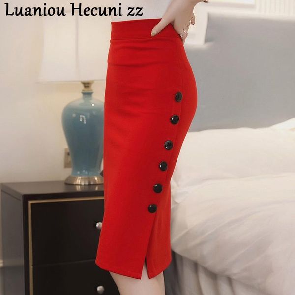 skirts chu ni plus size skirt women solid high waist package hip split button elegant office work pencil black 5xl mfx11
skirts chu ni plus size skirt women solid high waist package hip split button elegant office work pencil black 5xl mfx11