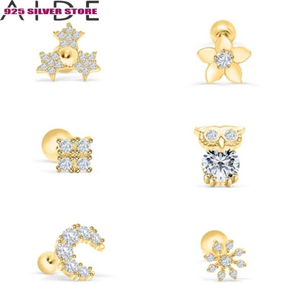 stud aide luxury zircon thread piercing 925 sterling silver earrings for women kolczyki damskie support wholesale, Golden;silver
stud aide luxury zircon thread piercing 925 sterling silver earrings for women kolczyki damskie support wholesale, Golden;silver