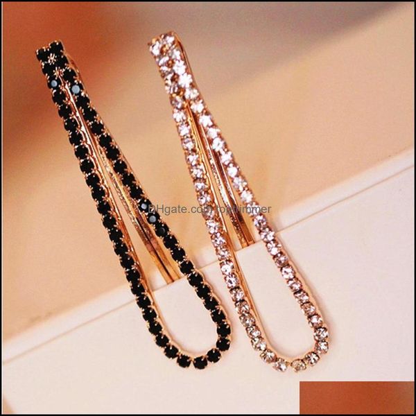 aessories & tools productsone piece fashion barrettes rehinstone black white barrette women girls hairpins hair clips pins 7cm drop delivery, Black;brown
aessories & tools productsone piece fashion barrettes rehinstone black white barrette women girls hairpins hair clips pins 7cm drop delivery, Black;brown