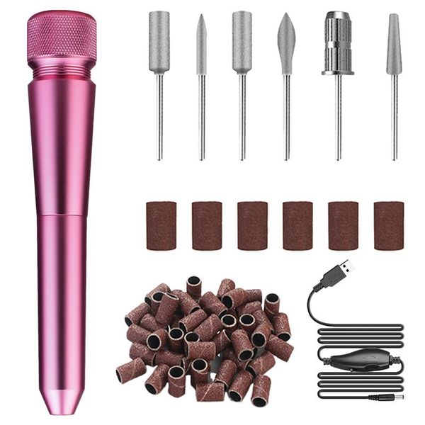 nail art equipment portable electric drill machine usb charging pedicure professional polishing, Silver
nail art equipment portable electric drill machine usb charging pedicure professional polishing, Silver