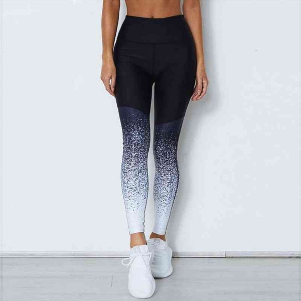 women high waist fitness leggings casual print workout trousers casual fashion slim gradient patchwork fitness leggings, Black
women high waist fitness leggings casual print workout trousers casual fashion slim gradient patchwork fitness leggings, Black
