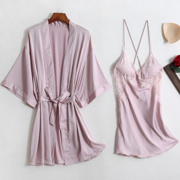 kimono bath gown 2pcs bridal wedding robe set v-neck bridesmaid morning bathrobe&nightgown suit lace sleepwear lingerie women's, Black;red
kimono bath gown 2pcs bridal wedding robe set v-neck bridesmaid morning bathrobe&nightgown suit lace sleepwear lingerie women's, Black;red
