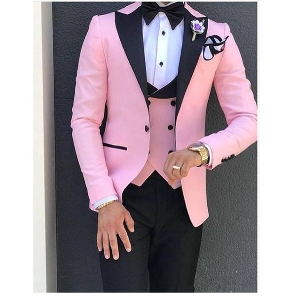 men's suits & blazers mens's 3 pieces for men custom made terno slim groom wedding suit masculino (jacket+pant+vest+tiebow), White;black
men's suits & blazers mens's 3 pieces for men custom made terno slim groom wedding suit masculino (jacket+pant+vest+tiebow), White;black