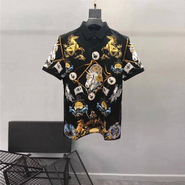 men's t-shirts europe style summer animal print of men casual fashion comfort t- a396, White;black
men's t-shirts europe style summer animal print of men casual fashion comfort t- a396, White;black