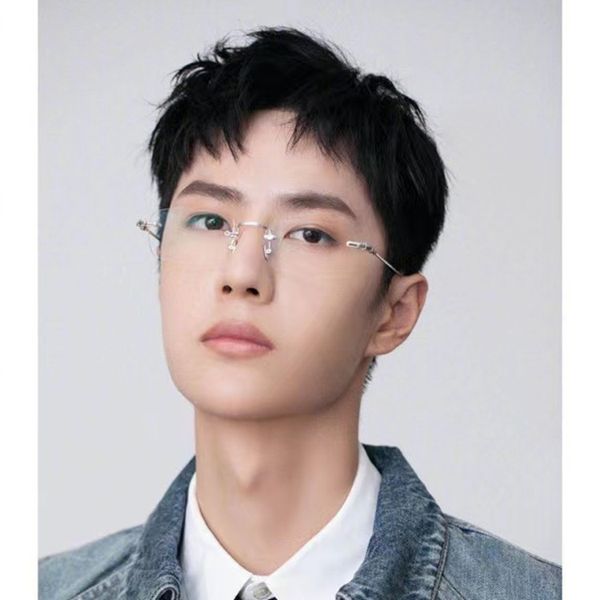 70% off titanium frameless myopia frame can be equipped with anti blue light 1.74 danyang glasses h9yo, White;black
70% off titanium frameless myopia frame can be equipped with anti blue light 1.74 danyang glasses h9yo, White;black