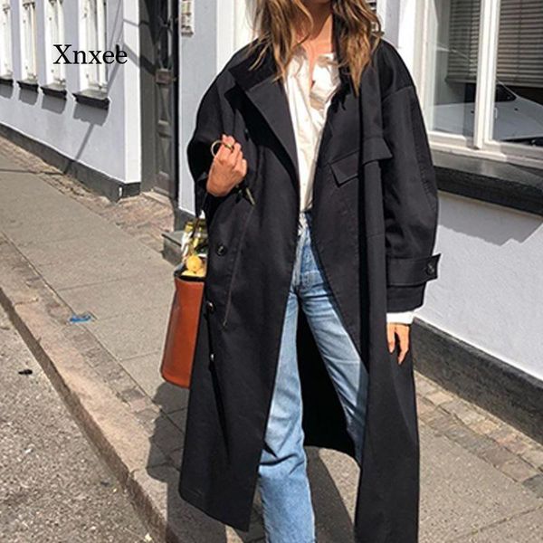 women's trench coats 2021 spring and autumn women's fashion street long coat large size loose clothes casual khaki windbreaker, Tan;black
women's trench coats 2021 spring and autumn women's fashion street long coat large size loose clothes casual khaki windbreaker, Tan;black