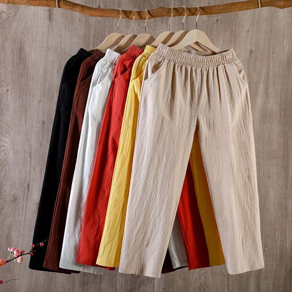 women's pants & capris 2021 summer cropped trousers plus size baggy pure color high elastic waist casual harem pencil for women, Black;white
women's pants & capris 2021 summer cropped trousers plus size baggy pure color high elastic waist casual harem pencil for women, Black;white