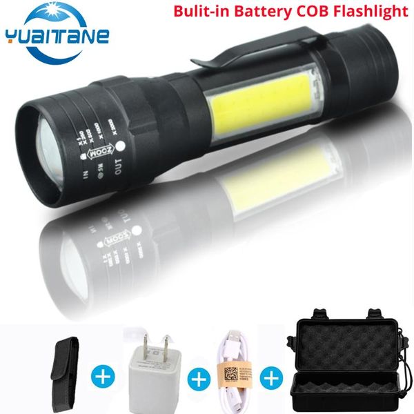 rechargeable built-in 18650 led 8000 lumens 4 modes cob+t6 tactical torch zoomable flashlights lamp torches
rechargeable built-in 18650 led 8000 lumens 4 modes cob+t6 tactical torch zoomable flashlights lamp torches