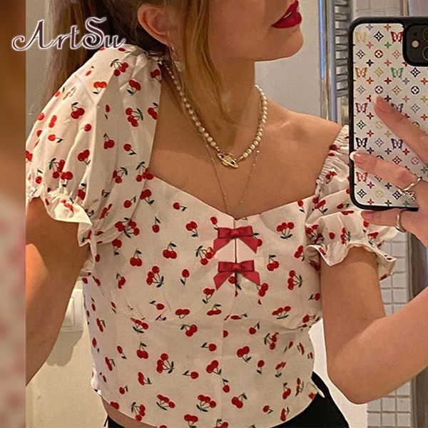 kawaii vintage cherry printing bustier aesthetics square collar puff sleeve crop tee y2k fashion cute t-shirt ts52759 women's, White
kawaii vintage cherry printing bustier aesthetics square collar puff sleeve crop tee y2k fashion cute t-shirt ts52759 women's, White
