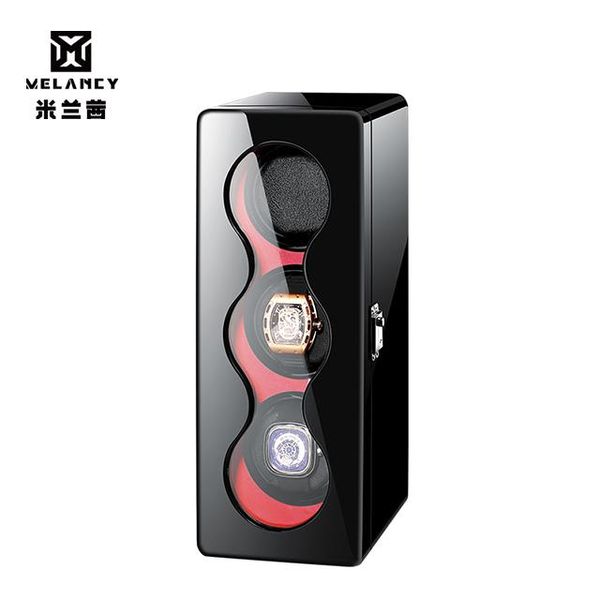 watch boxes & cases automatic wooden 3 slots winder box storage case with piano finish quite motor, Black;blue
watch boxes & cases automatic wooden 3 slots winder box storage case with piano finish quite motor, Black;blue