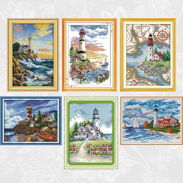 joy sunday the lighthouse patterns diy cross stitch kits printed fabric 11ct 14ct canvas chinese embroidery needlework sets
joy sunday the lighthouse patterns diy cross stitch kits printed fabric 11ct 14ct canvas chinese embroidery needlework sets