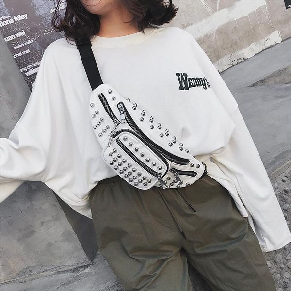 rivet women waist bag female 2021 fashion brand crocodile pattern fanny pack vintage belt chest bags
rivet women waist bag female 2021 fashion brand crocodile pattern fanny pack vintage belt chest bags