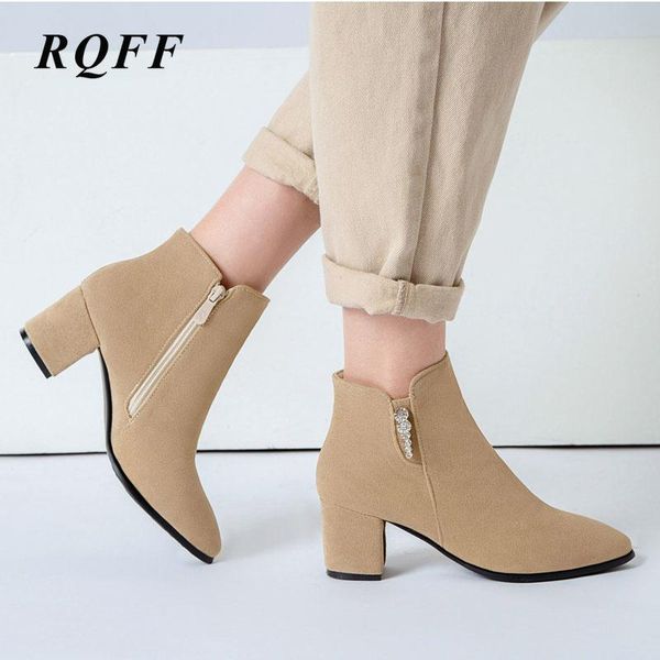 boots black apricot winter ankle women plus size fashion high square heels shoes woman handmade zipper flock rhinestone
boots black apricot winter ankle women plus size fashion high square heels shoes woman handmade zipper flock rhinestone