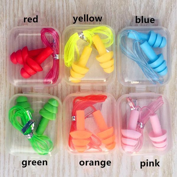 outdoor gadgets 1pc box-packed comfort earplugs noise reduction silicone soft ear plugs pvc rope protective for swimming sleep
outdoor gadgets 1pc box-packed comfort earplugs noise reduction silicone soft ear plugs pvc rope protective for swimming sleep