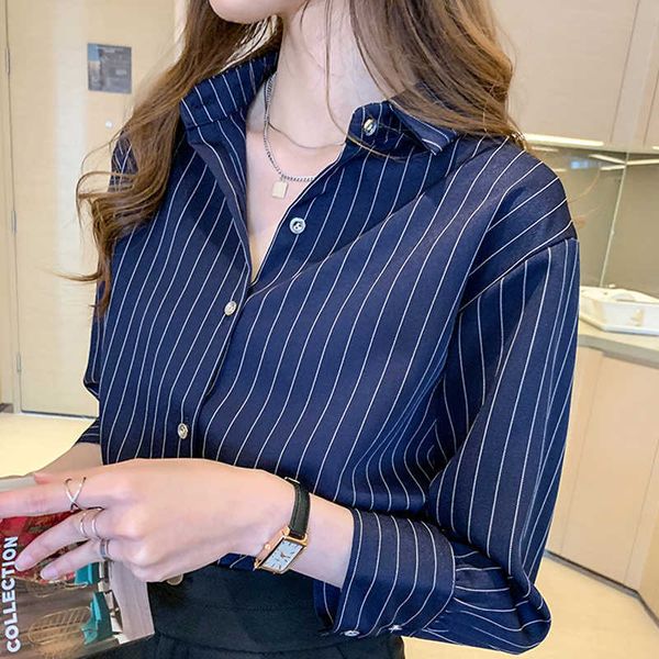 blusas mujer de moda blouse women turn down collar office blouse for women striped chiffon blouse shirt women blouses d393 210602, White
blusas mujer de moda blouse women turn down collar office blouse for women striped chiffon blouse shirt women blouses d393 210602, White