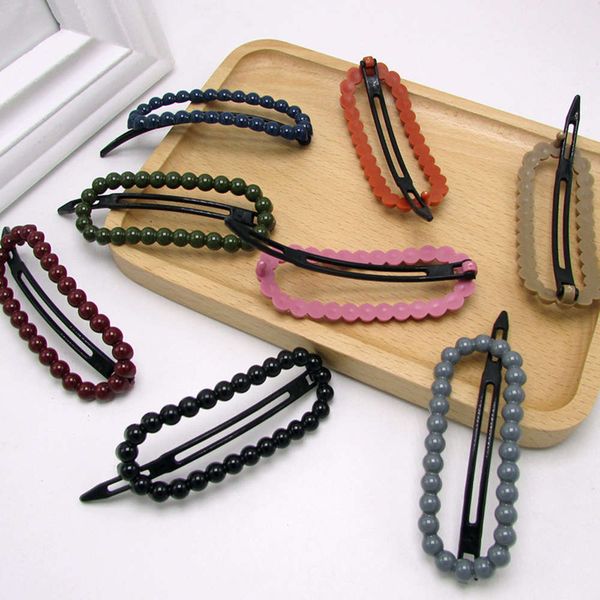 hairpin imitation pearl hairpin korean version back of the head clip, Golden;silver
hairpin imitation pearl hairpin korean version back of the head clip, Golden;silver